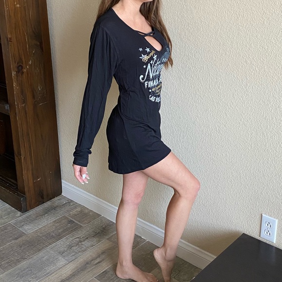 NFR black shirt dress 2019 national finals rodeo - Picture 4 of 5